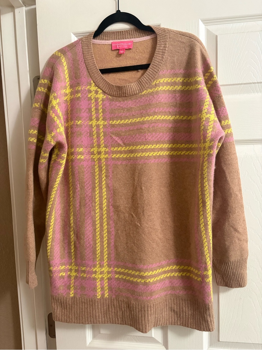 100% cashmere Isaac Mizrahi Live quiet luxury fall autumn comfy cozy M